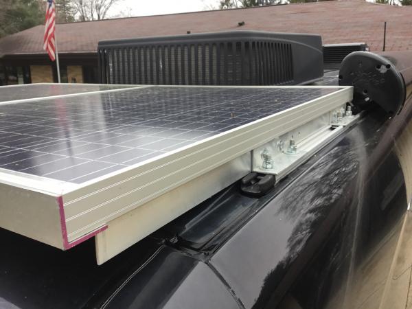 Solar panel mount